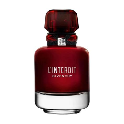 givenchy l'interdit homme|givenchy l'interdit rouge ultime.